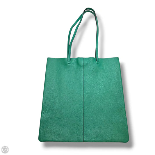 Leather Tote By Banana Republic, Size: Small