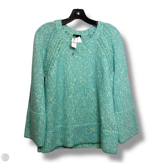 Sweater By Talbots In Aqua, Size: M