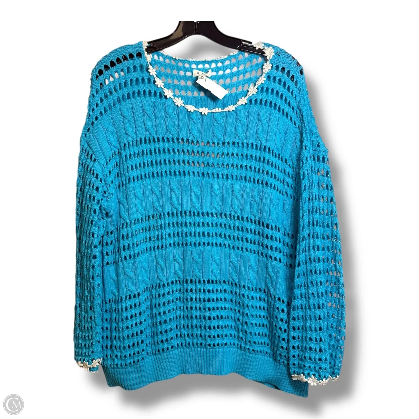 Sweater By Pol In Blue, Size: S