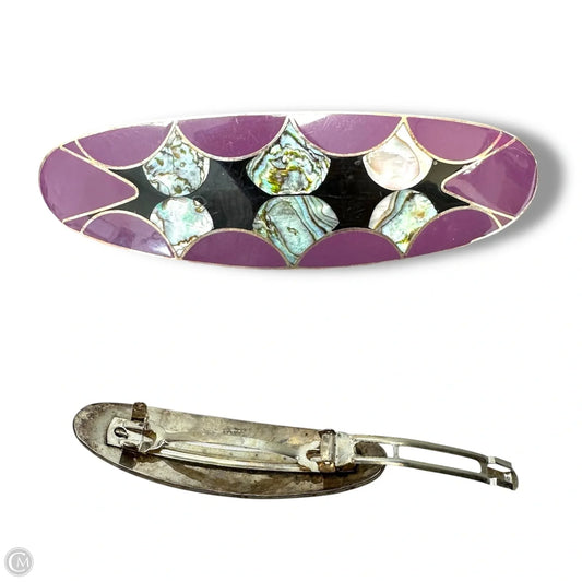 Purple Sterling silver hair barrette By Clothes Mentor