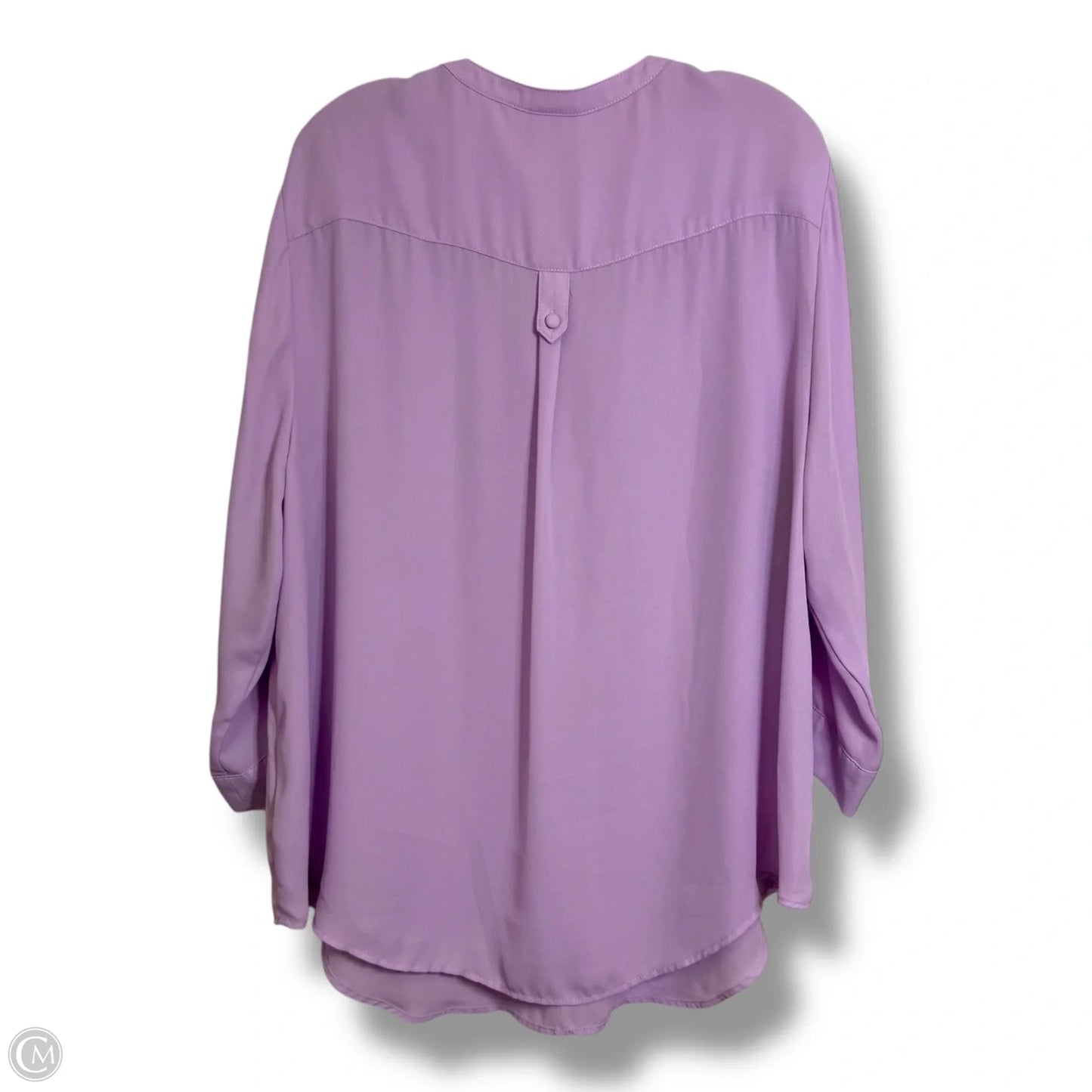 Top Long Sleeve By Torrid In Purple, Size: 2x