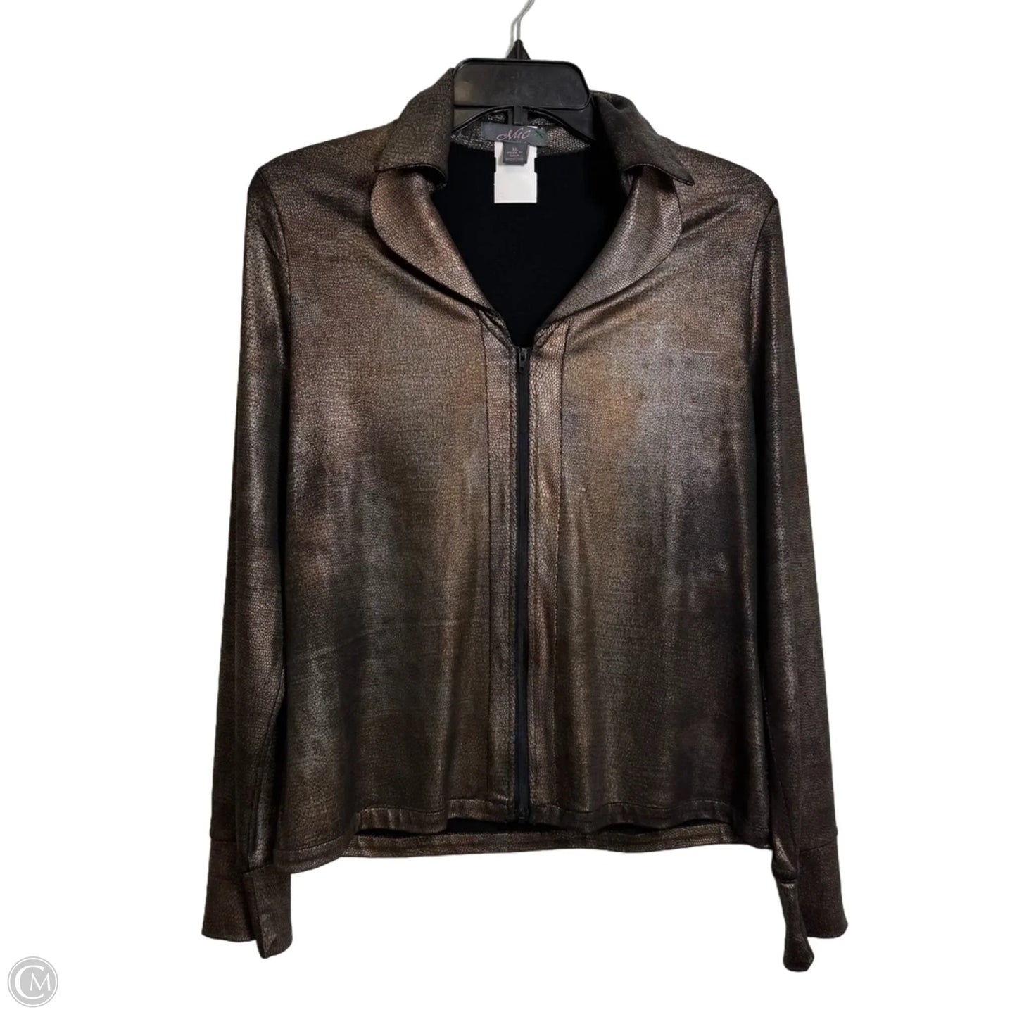 Top Long Sleeve By Clothes Mentor In Bronze, Size: Xl