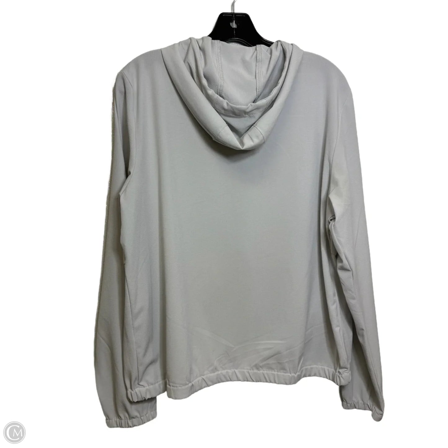 Athletic Jacket By New Balance In Grey, Size: L