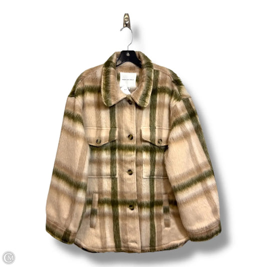 Coat Other By American Eagle In Plaid Pattern, Size: Xl