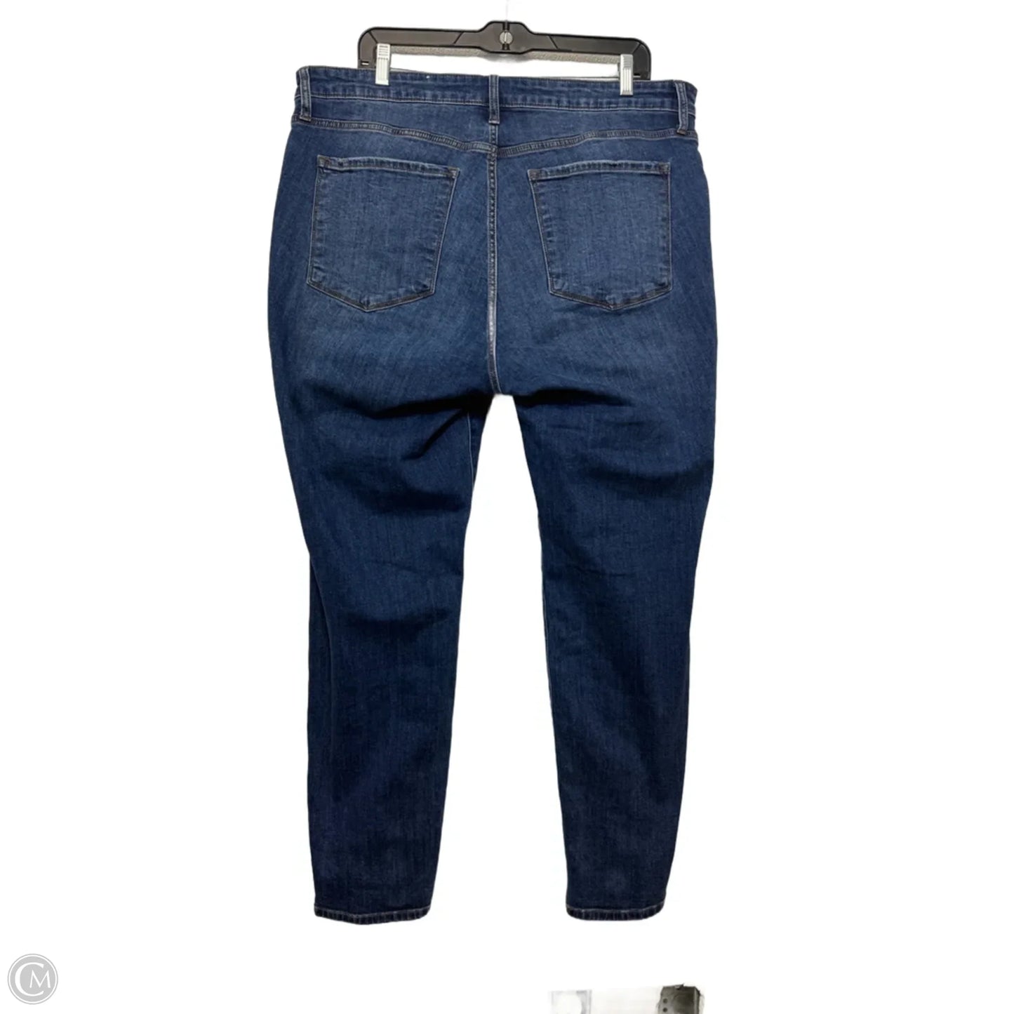 Jeans Straight By Sts Blue In Blue Denim, Size: 16