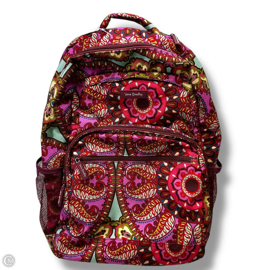 Backpack By Vera Bradley, Size: Large