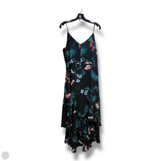 Dress Casual Maxi By Banana Republic In Floral Print, Size: 12