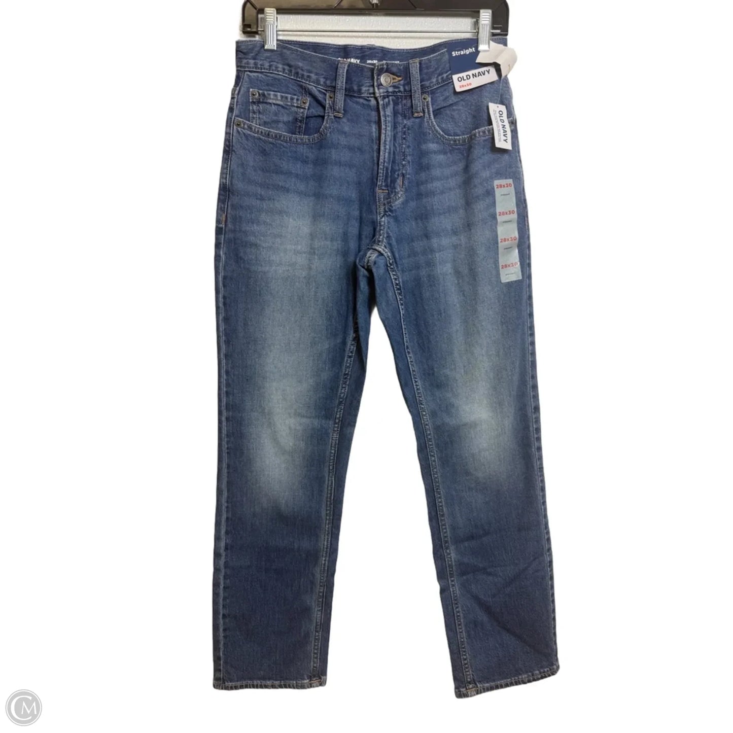 Jeans Straight By Old Navy In Blue Denim, Size: 6