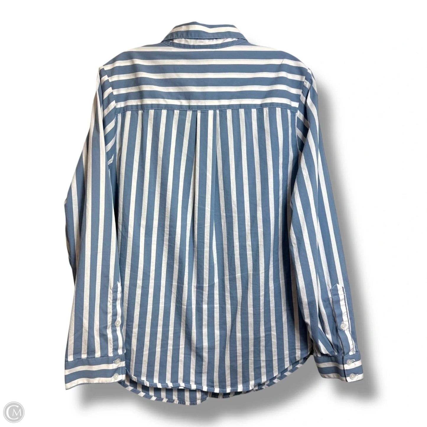 Top Long Sleeve Basic By Torrid In Striped Pattern, Size: 1x