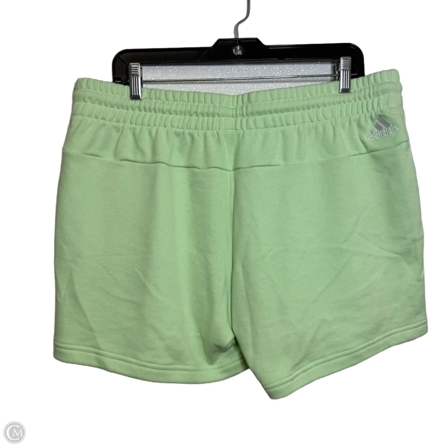Athletic Shorts By Adidas In Green, Size: Xl
