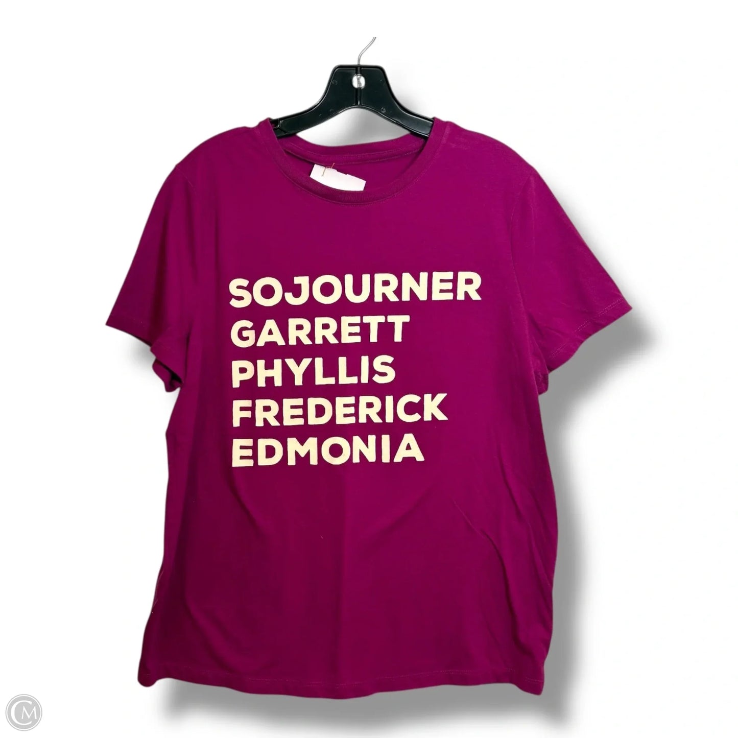 Top Short Sleeve Basic By Clothes Mentor In Pink, Size: M