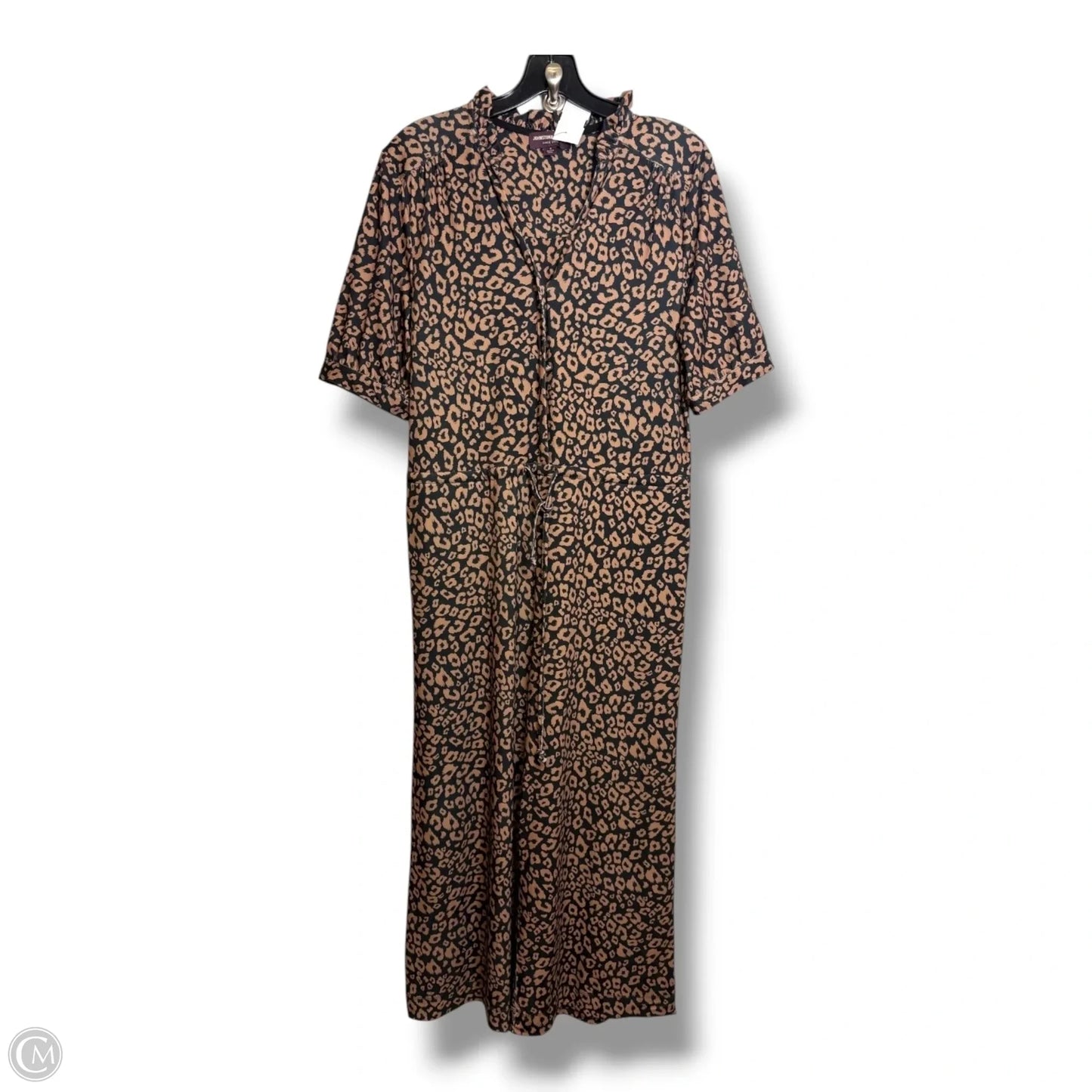Jumpsuit By Johnston & Murphy In Animal Print, Size: S