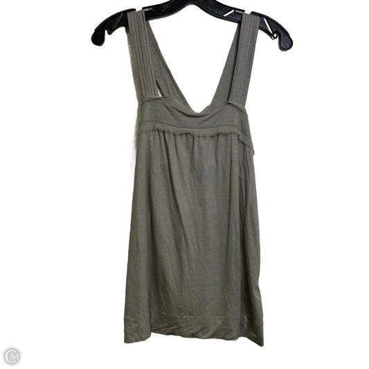 Top Sleeveless By Banana Republic In Grey, Size: M