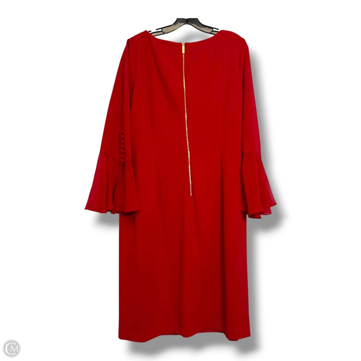 Dress Party Short By Calvin Klein In Red, Size: 16