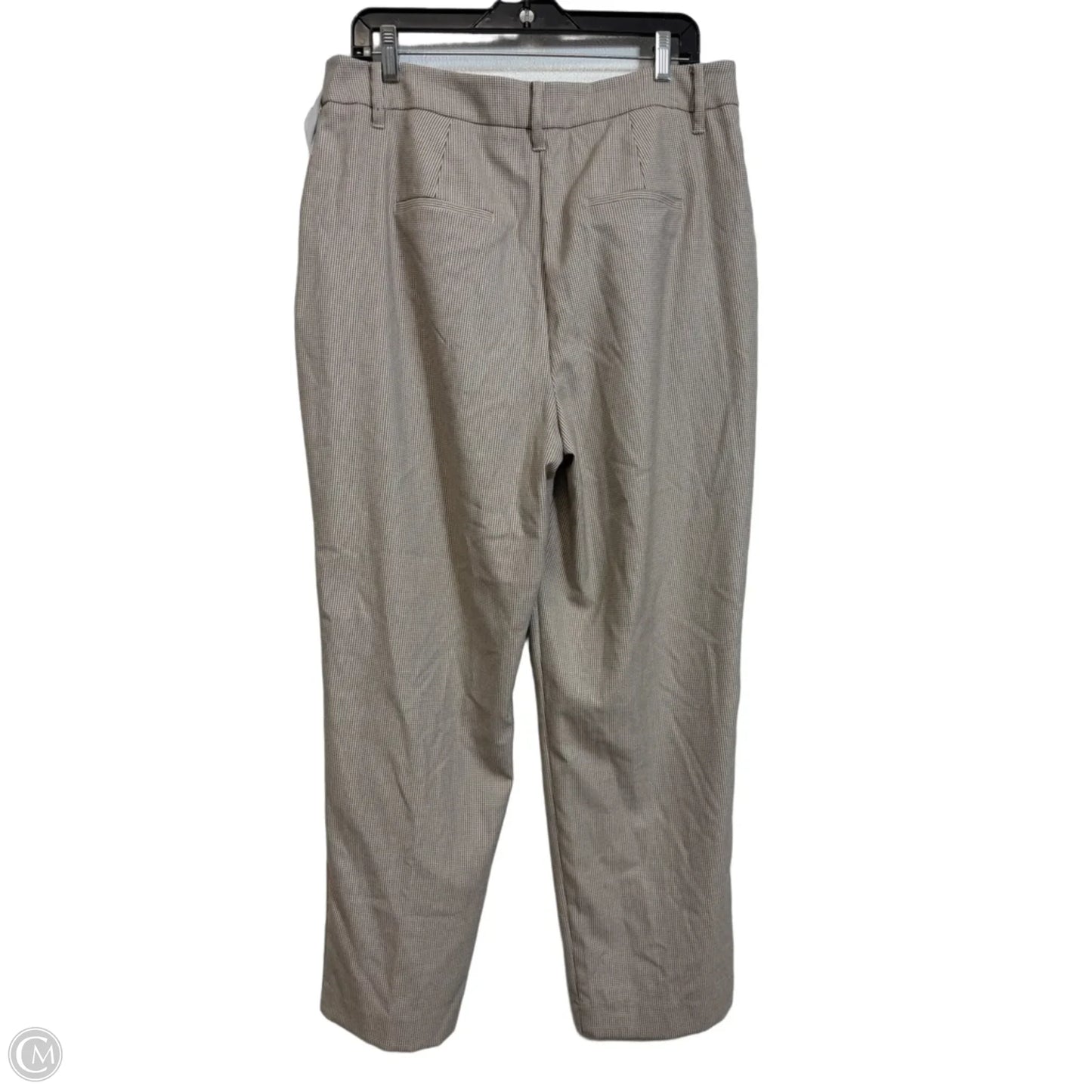 Pants Dress By Nine West In Brown & Cream, Size: 14