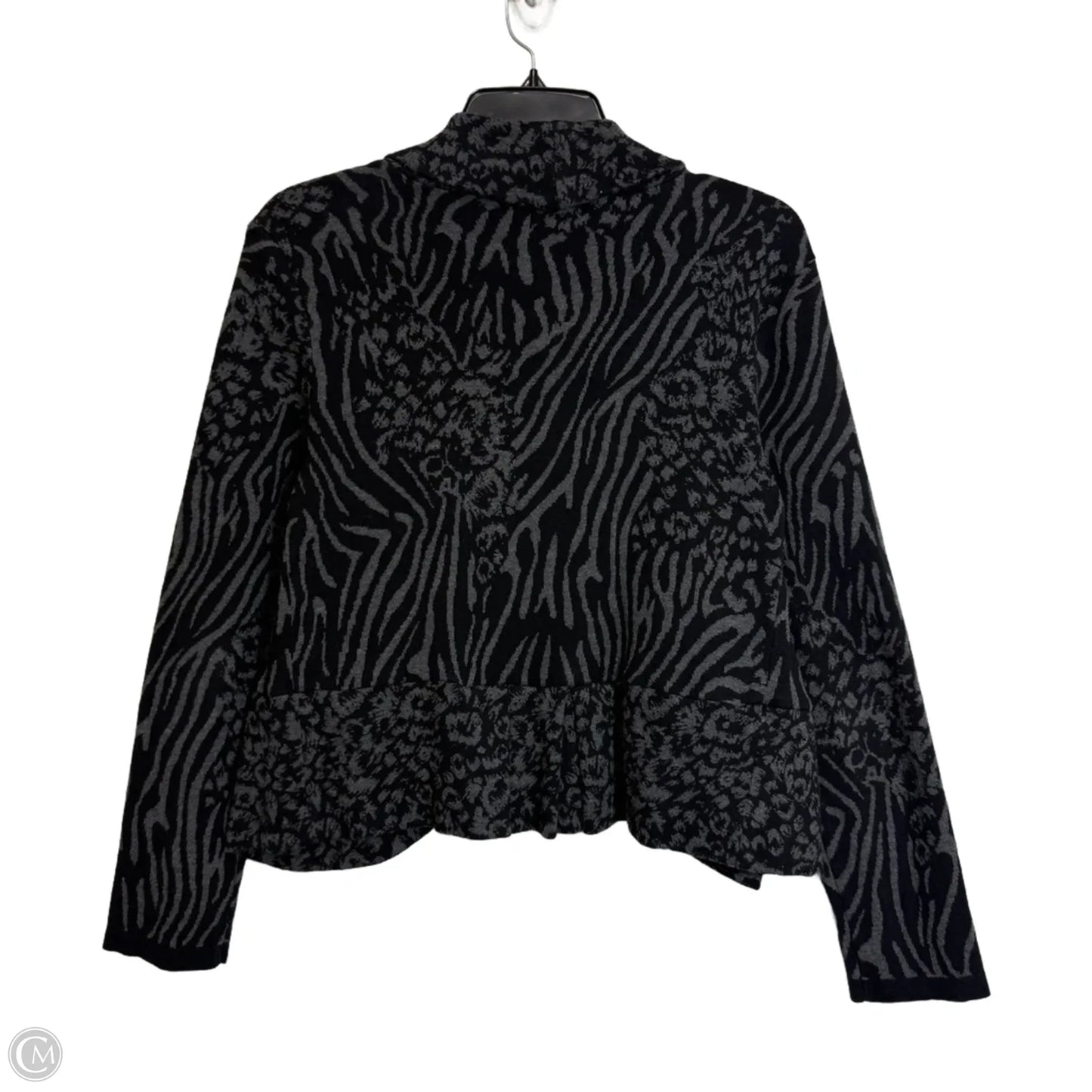 Cardigan By Style And Co Collection Women In Black & Grey, Size: Mp