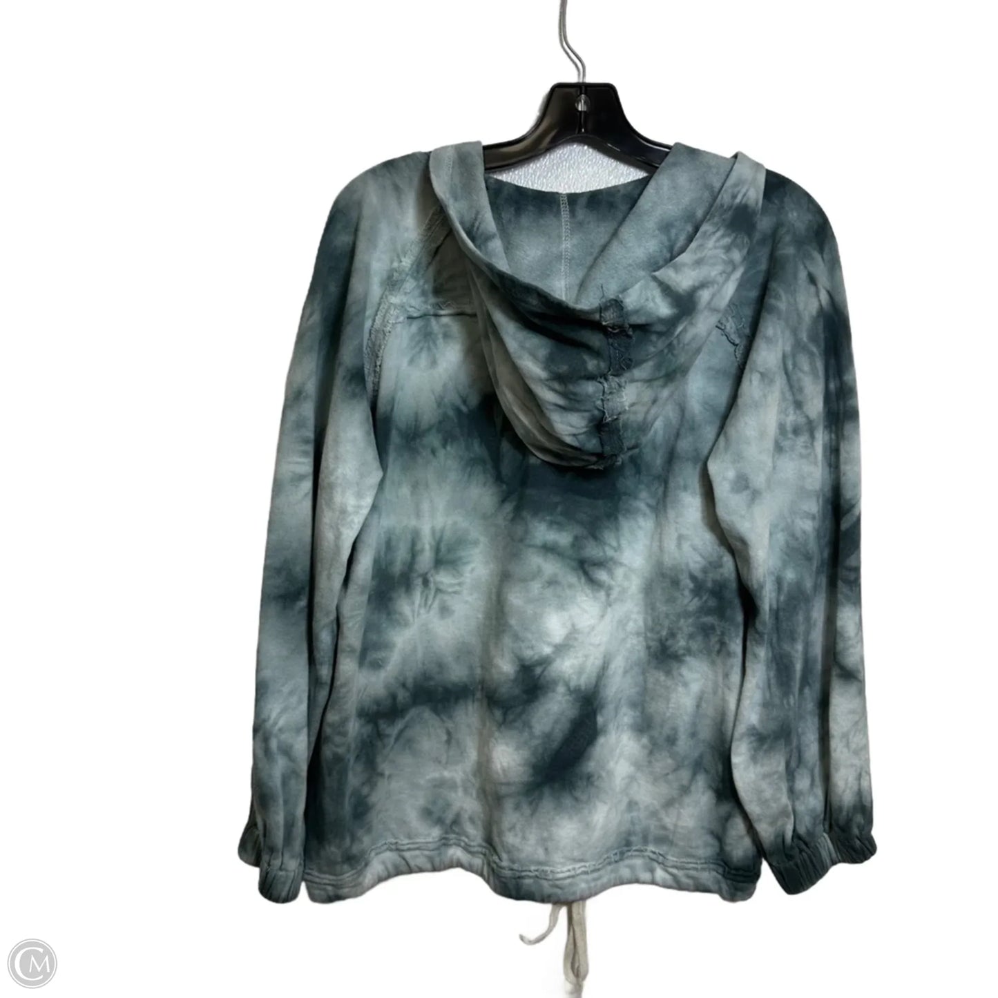 Sweatshirt Hoodie By Pol In Tie Dye Print, Size: M