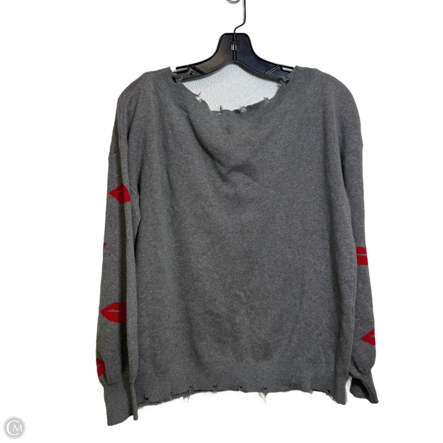 Sweater By Andree By Unit In Grey, Size: S