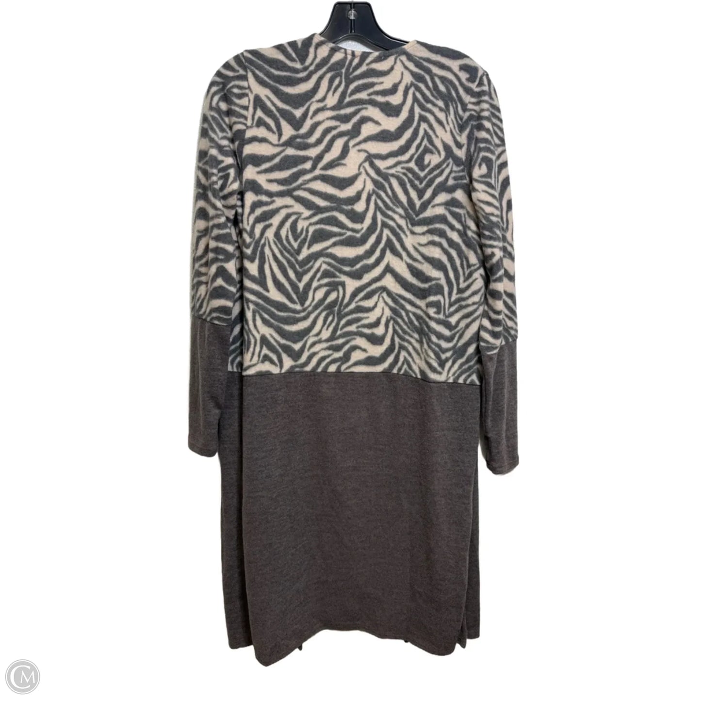 Cardigan By Bibi In Animal Print, Size: S