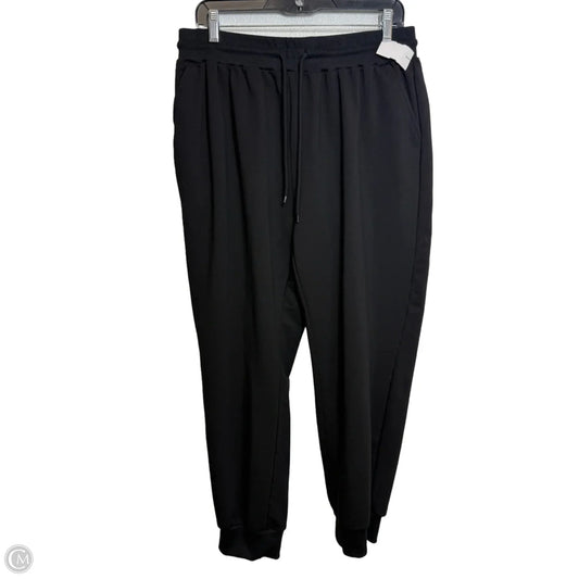 Athletic Pants By Clothes Mentor In Black, Size: L
