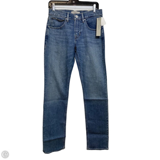 Jeans Straight By Hudson In Blue Denim, Size: 8