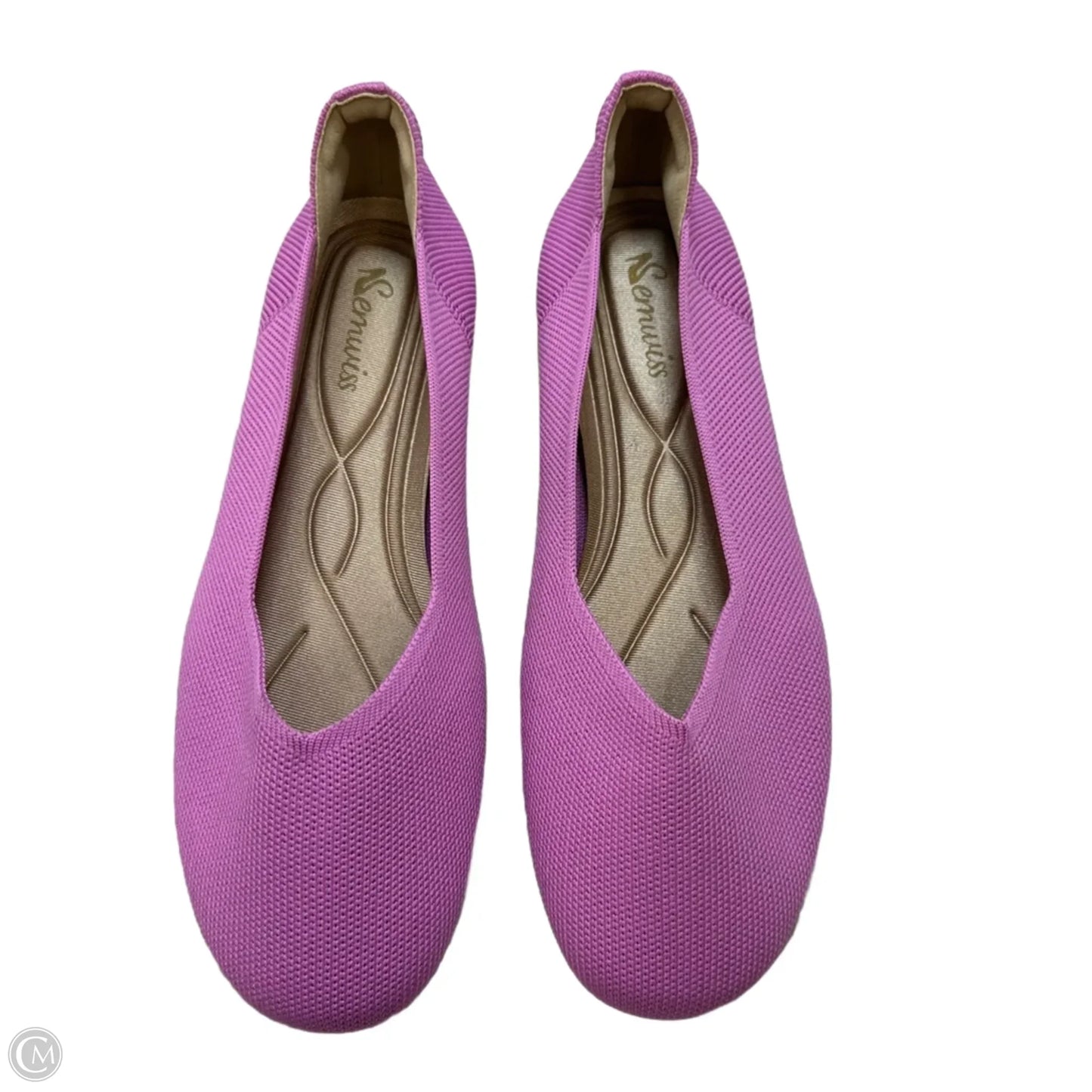 Shoes Flats By Clothes Mentor In Pink, Size: 7.5