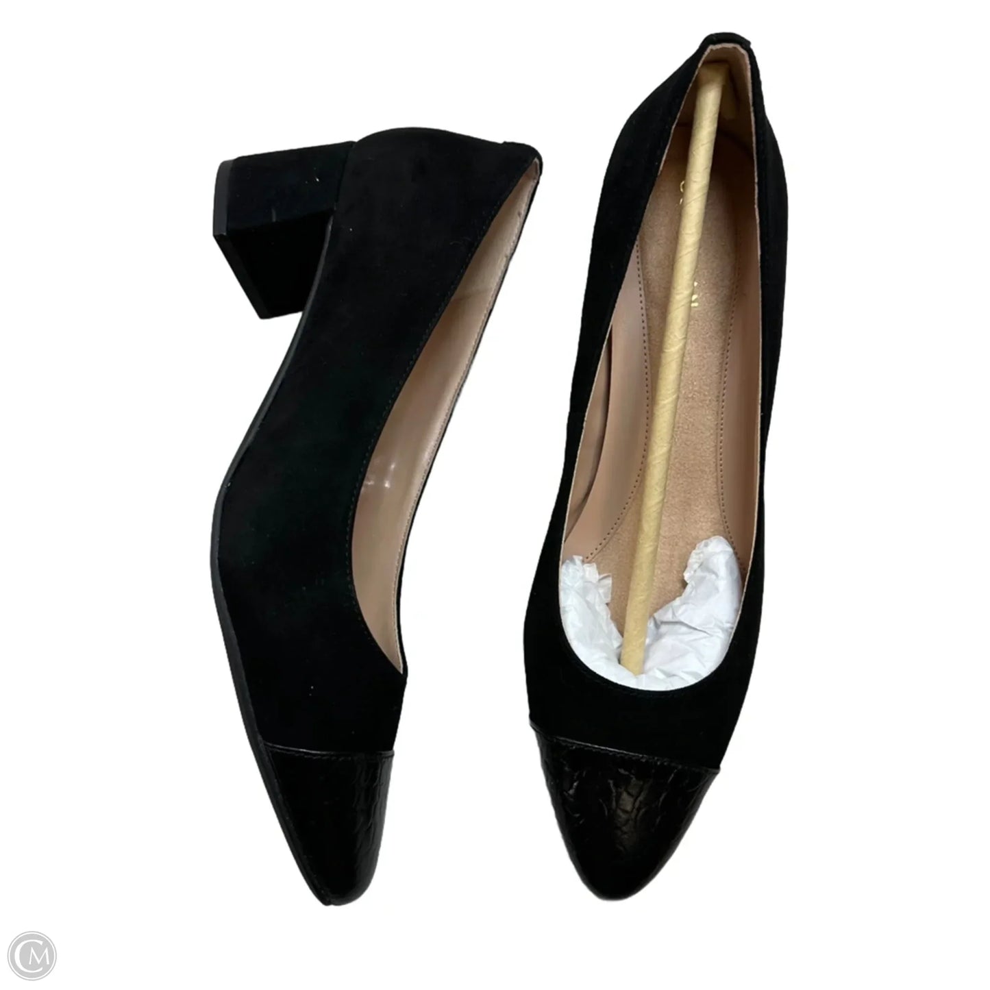 Shoes Heels Block By Cole-haan In Black, Size: 7.5