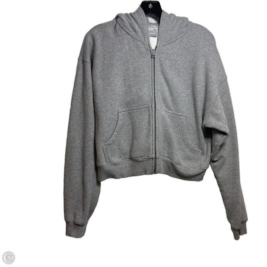 Sweatshirt Hoodie By Aritizia TNA In Grey, Size: M