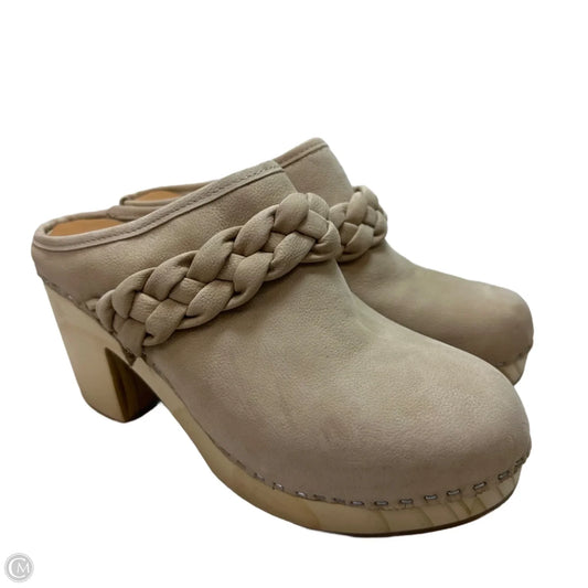 Shoes Heels Block By Dolce Vita In Cream, Size: 9.5