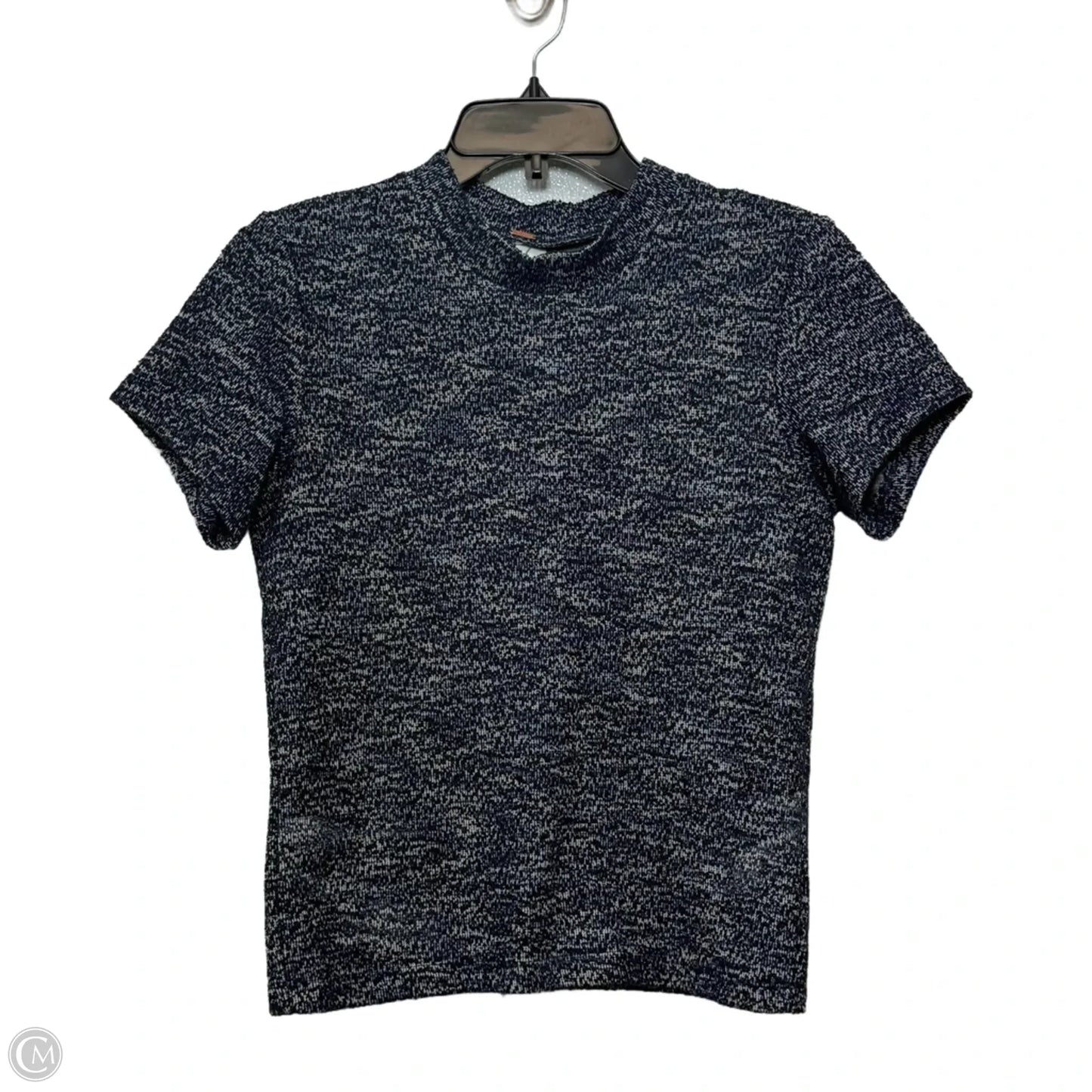 Top Short Sleeve By Free People In Blue, Size: M