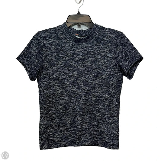 Top Short Sleeve By Free People In Blue, Size: M