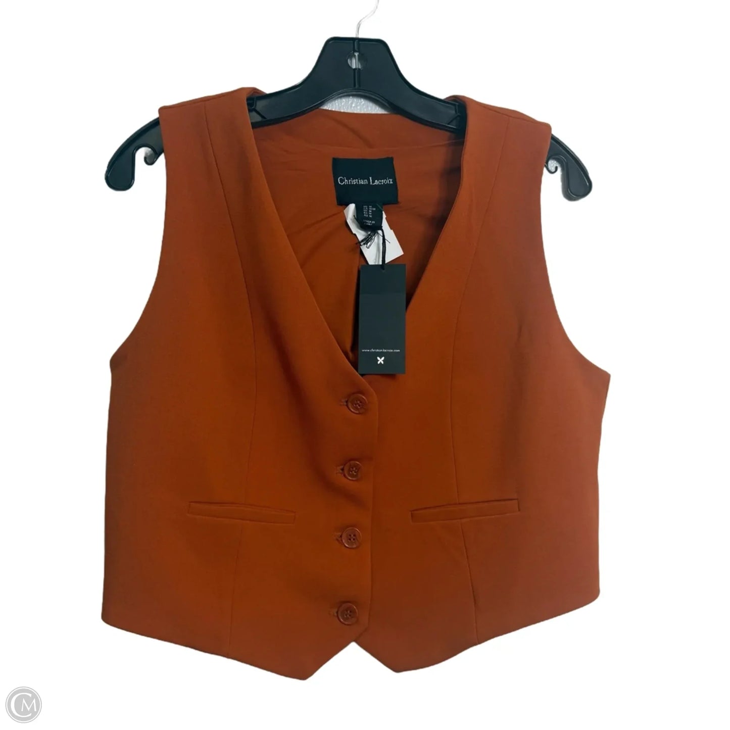 Vest Other By CHRISTIAN LACROIC In Orange, Size: M