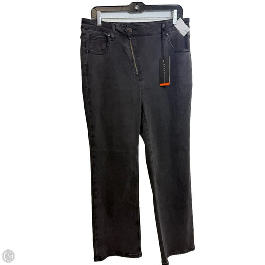 Jeans Boot Cut By Risen In Black, Size: 14