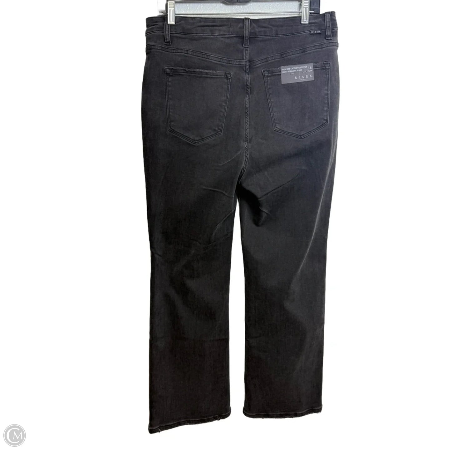 Jeans Boot Cut By Risen In Black, Size: 14