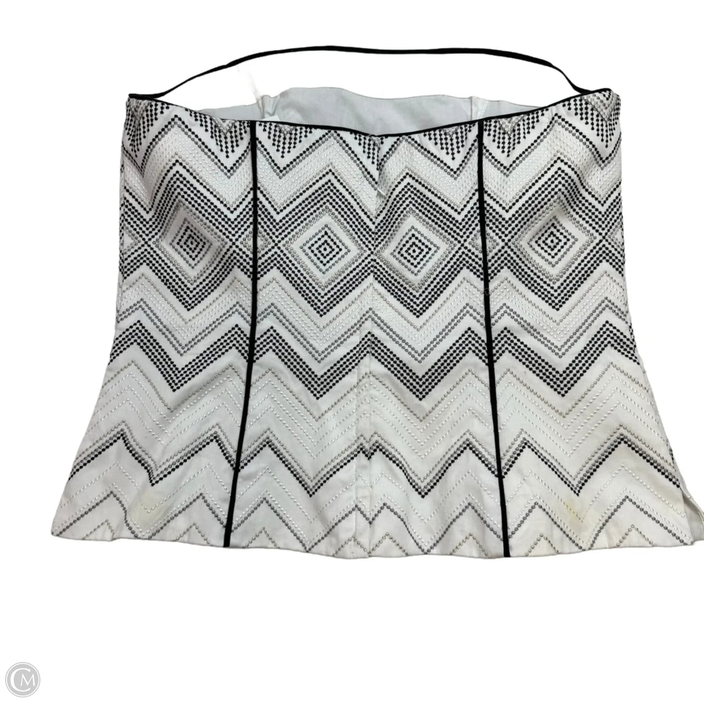 Top Sleeveless By White House Black Market In Black & White, Size: 8