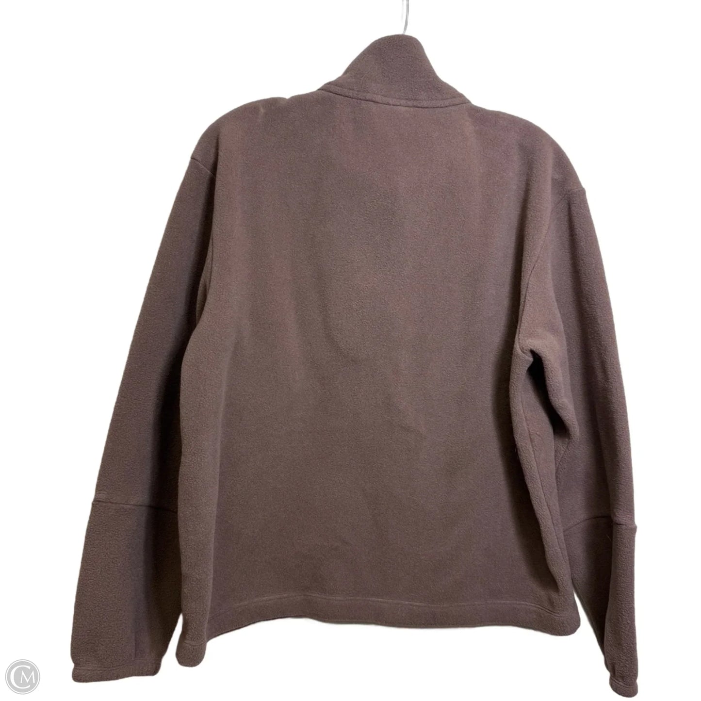 Sweatshirt Collar By Patagonia In Brown, Size: M