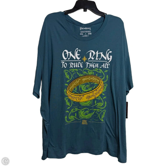 Top Short Sleeve Basic By Torrid In Green, Size: 4x