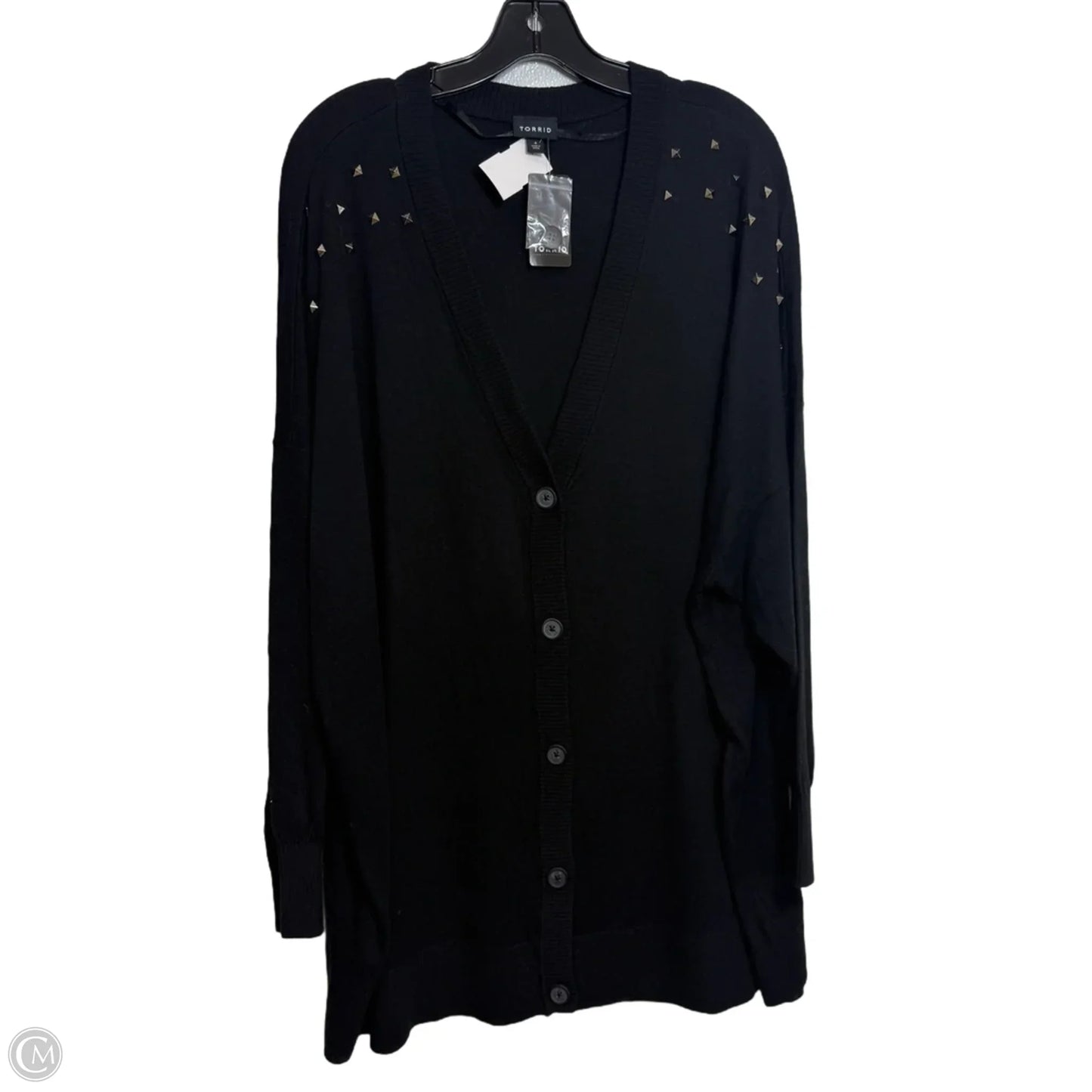 Cardigan By Torrid In Black, Size: 4x