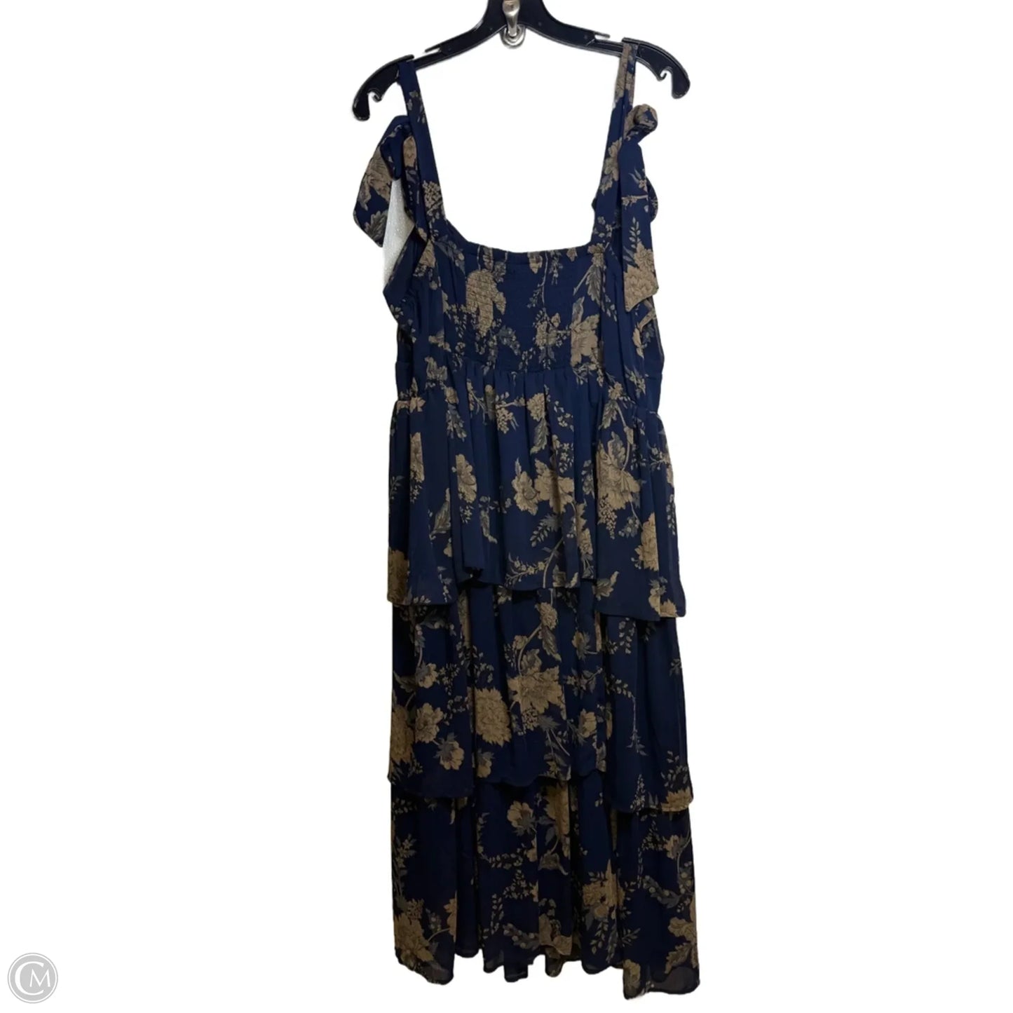 Dress Casual Maxi By Torrid In Navy, Size: 1x