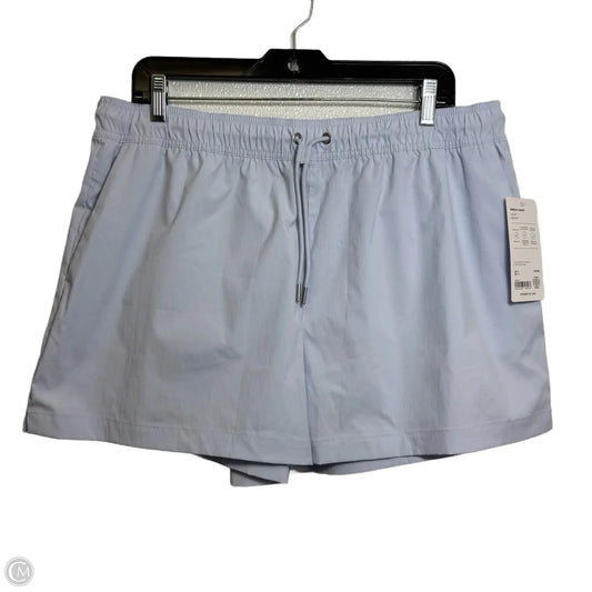 Athletic Shorts By Athleta In Blue, Size: Xl
