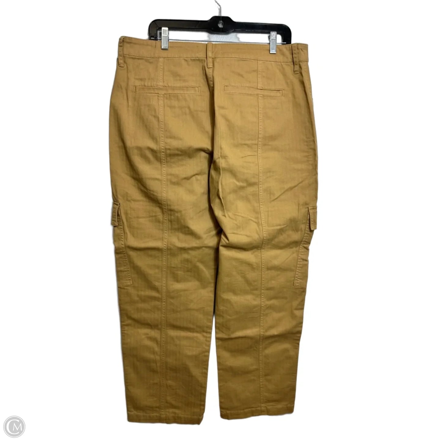 CURVY *90s STRAIGHT CARGO Pants & Utility By Madewell In Tan, Size: 14