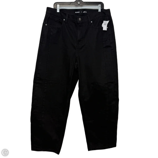 Jeans barrel By Old Navy In Black, Size: 16