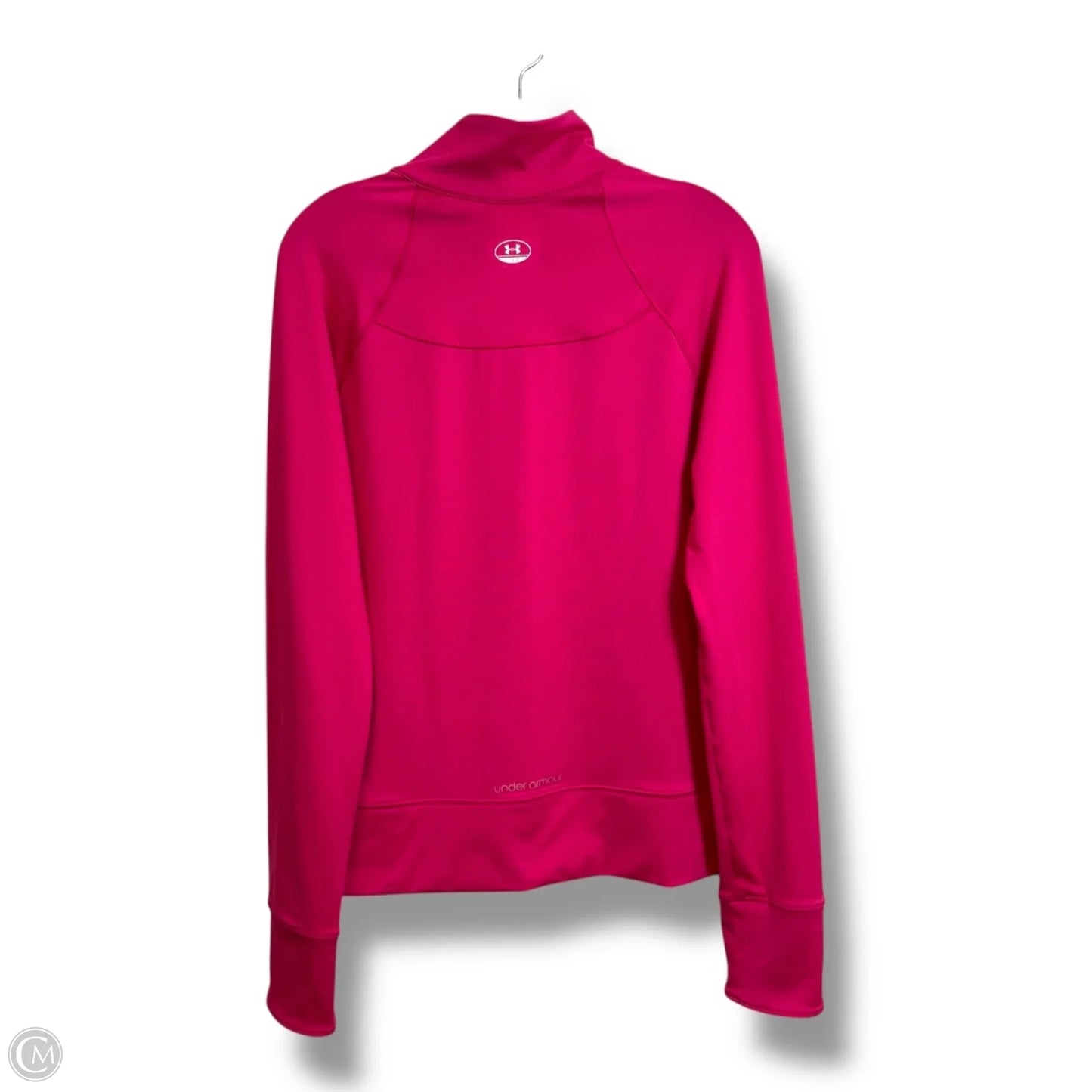 Athletic Jacket By Under Armour In Pink, Size: M