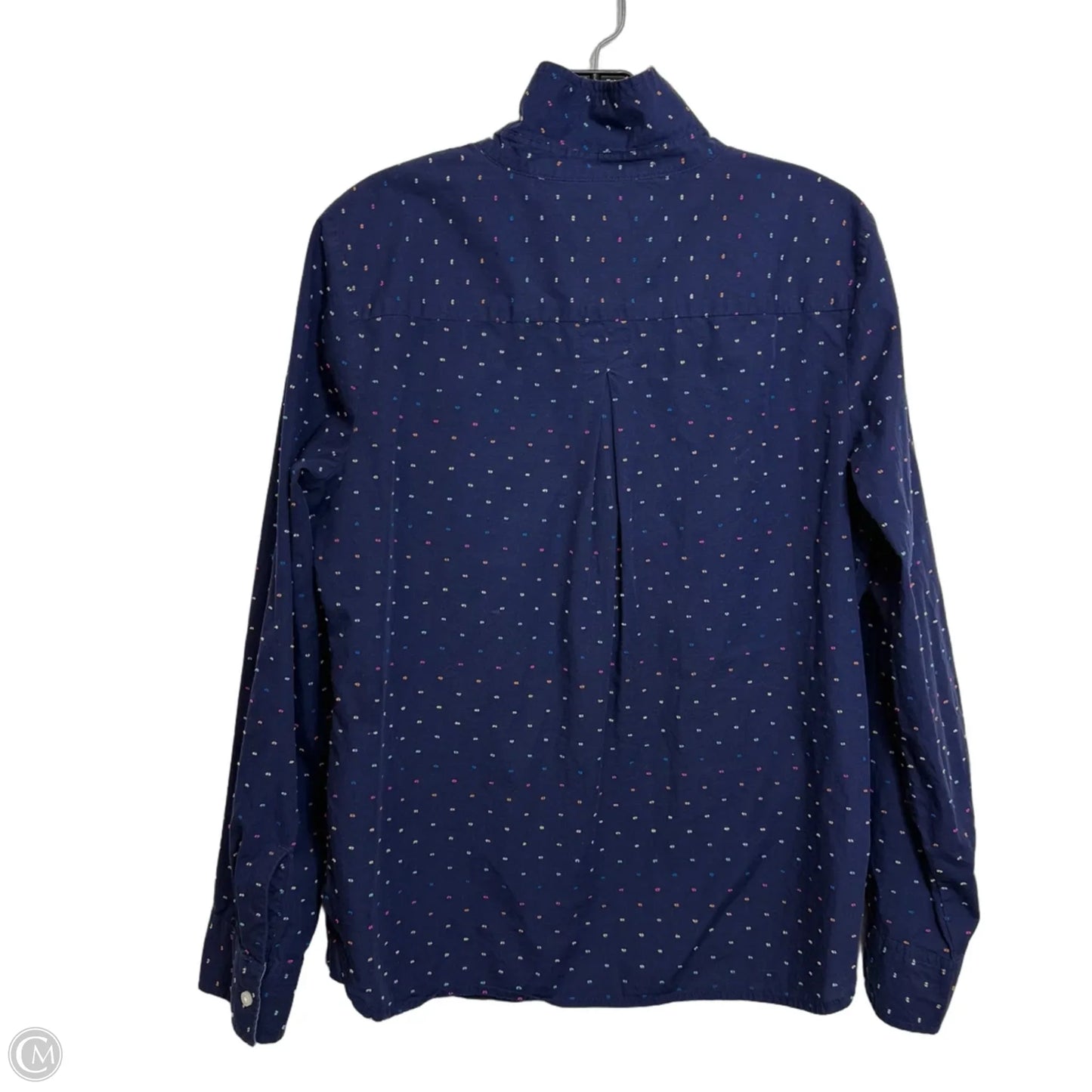 Top Long Sleeve Basic By Tommy Hilfiger In Blue, Size: M