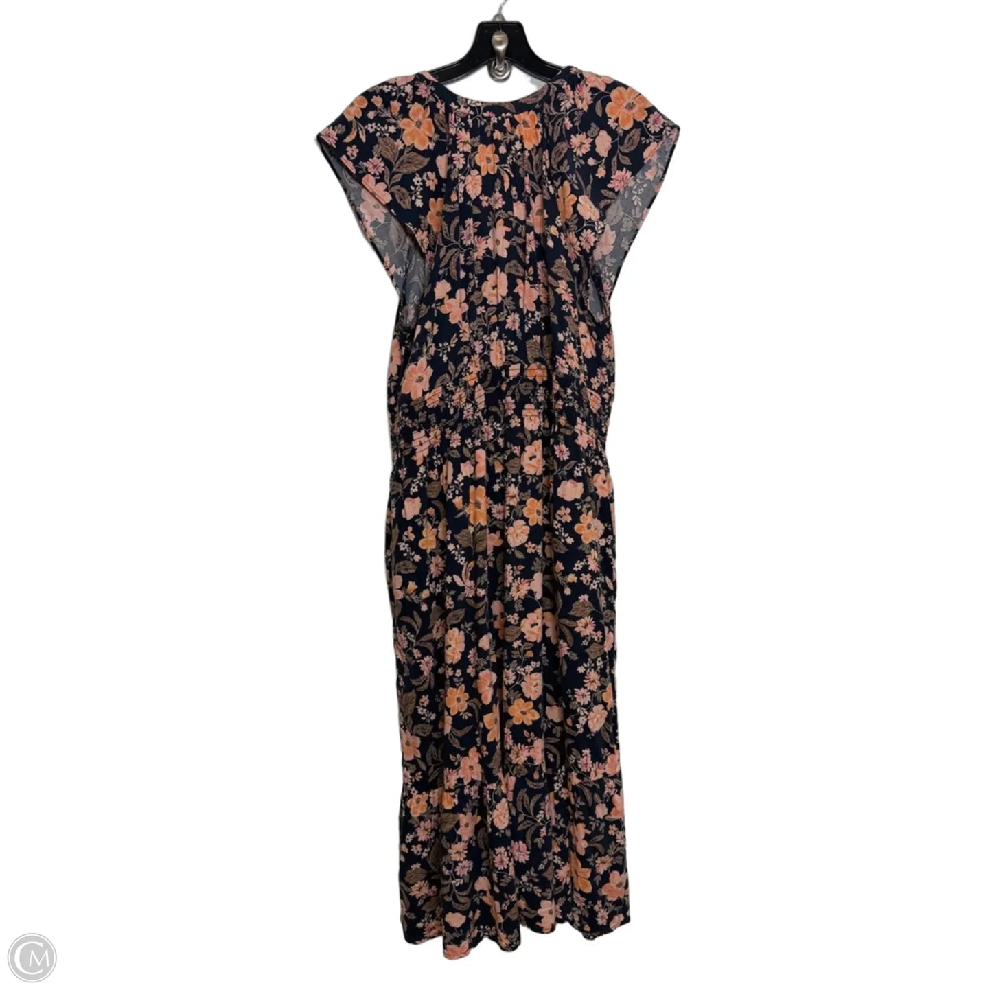 Dress Casual Maxi By Old Navy In Floral Print, Size: L