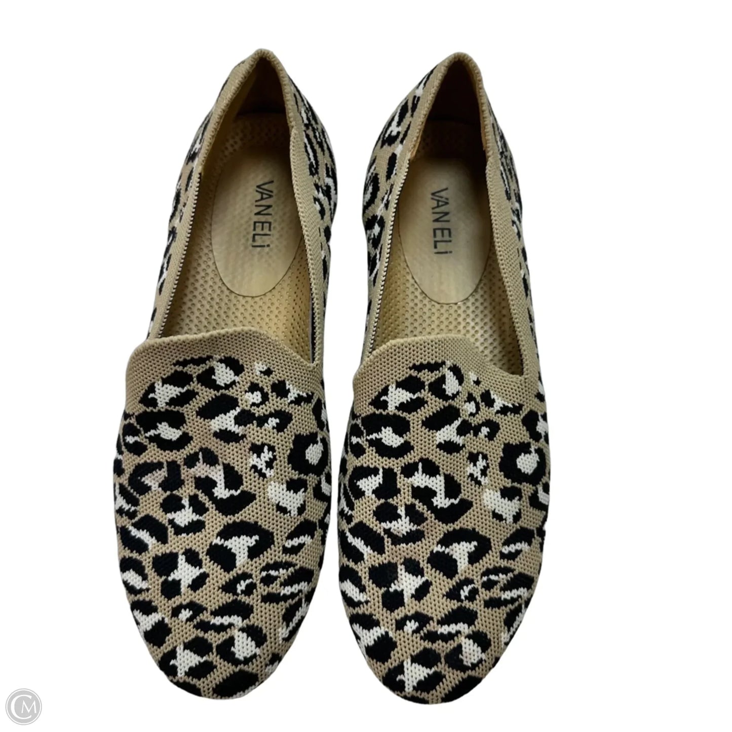 Shoes Flats By Vaneli In Animal Print, Size: 9.5