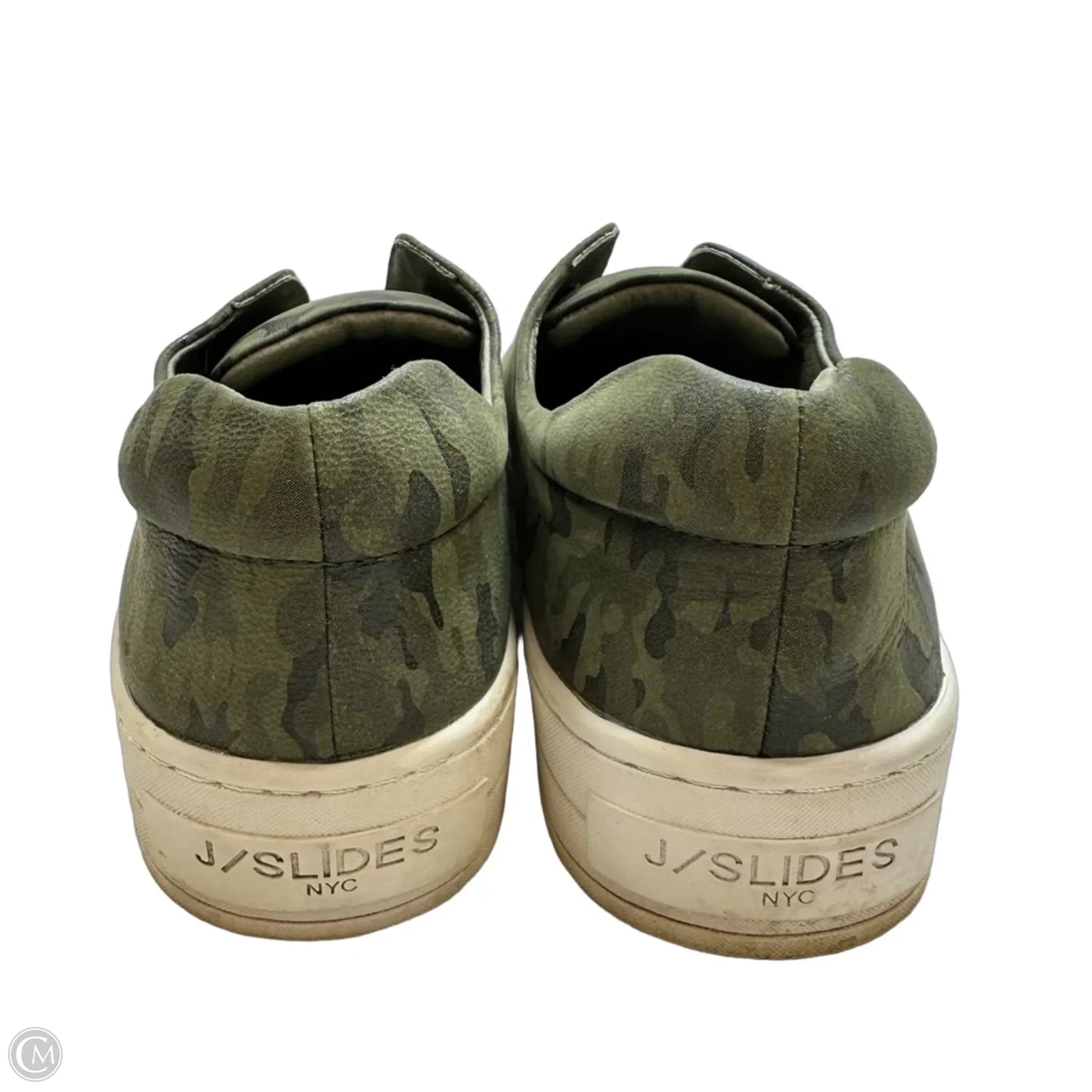 Shoes Sneakers By J Slides In Camouflage Print, Size: 8