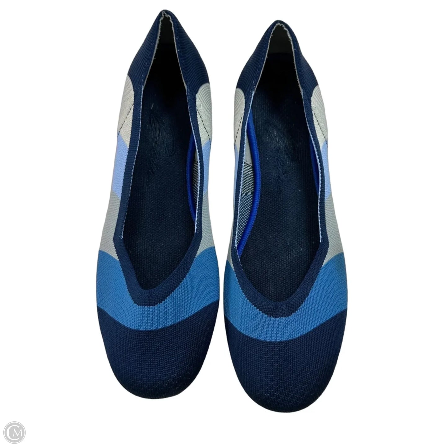 Shoes Flats By Clothes Mentor In Blue, Size: 9