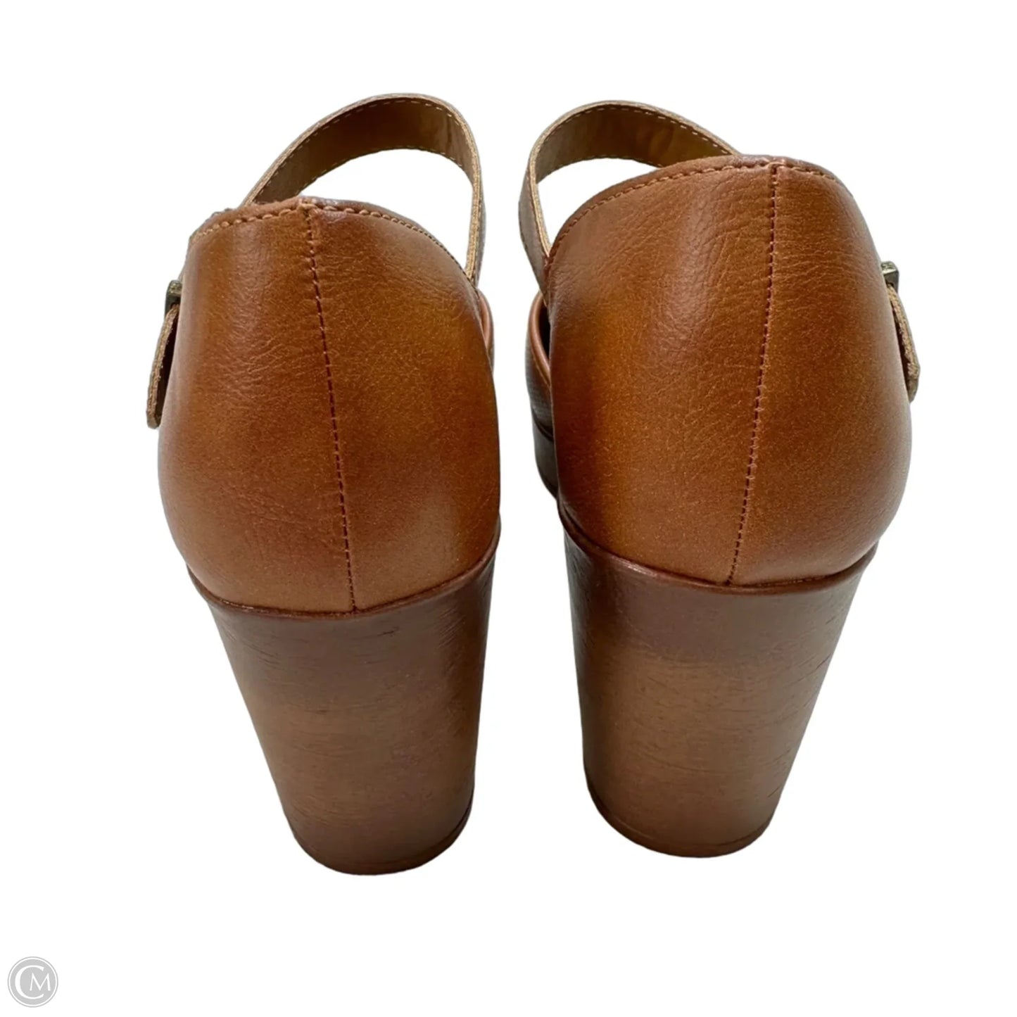 Shoes Heels Block By Boc In Brown, Size: 7.5
