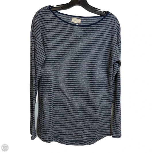 Top Long Sleeve Basic By Lou And Grey In Blue, Size: M